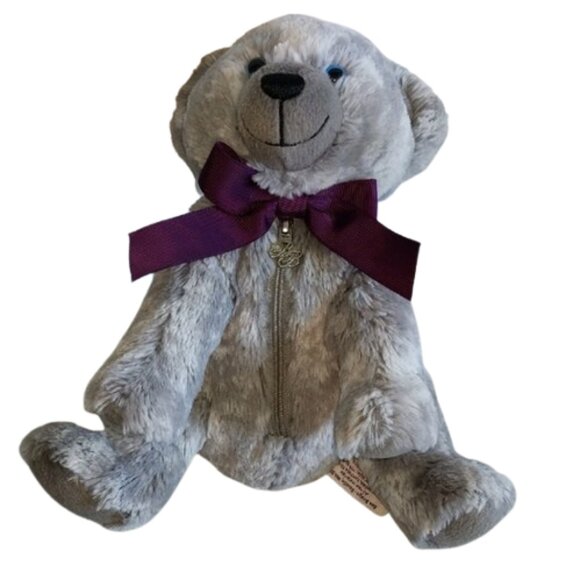 2016 Ben Bridge Benny Bear Zipper Stomach Pocket Plush Stuffed Animal